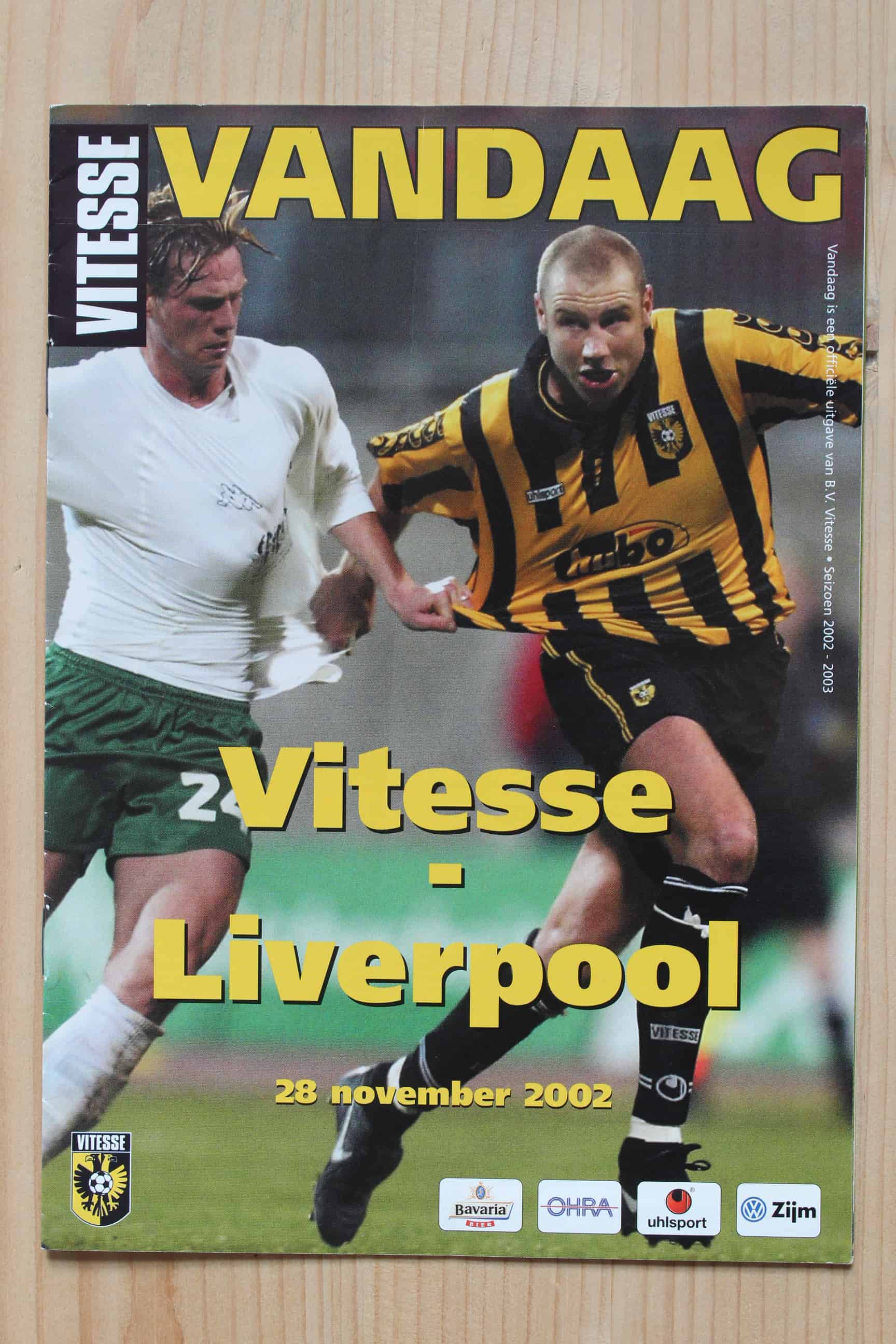 Vitesse Vandaag v Liverpool FC